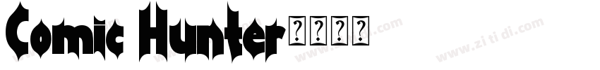 Comic Hunter字体转换